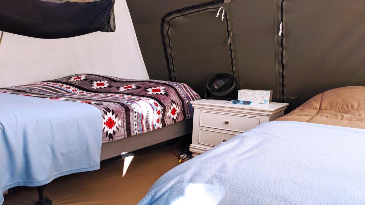 Funstays Glamping Setup Tent In Rv Park #4 Ok-T4 모아브 외부 사진
